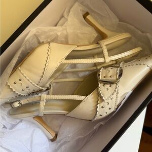 Tony Bianco Cream Studded Heels